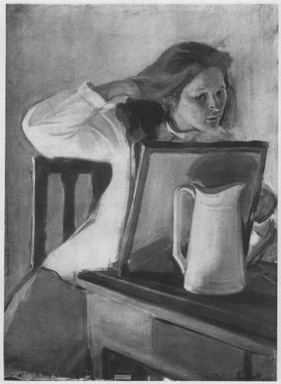 Voor de spiegel door Magnus Enckell